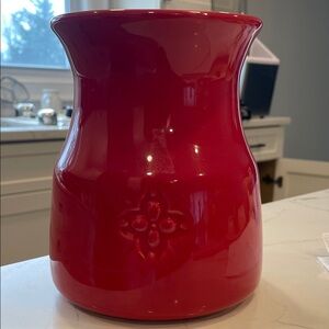 Chantal red Ceramic Vase